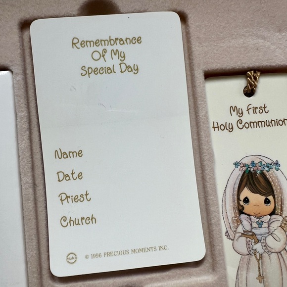Vintage Precious Moment holy communion gift box set - Picture 2 of 4